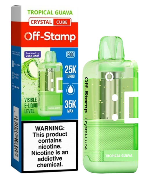 Off Stamp pod 35k puffs Tropical Guava
