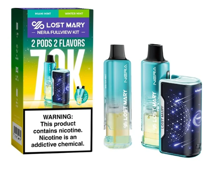 LOST MARY NERA FULLVIEW KIT  70K Miami mint & winter mint