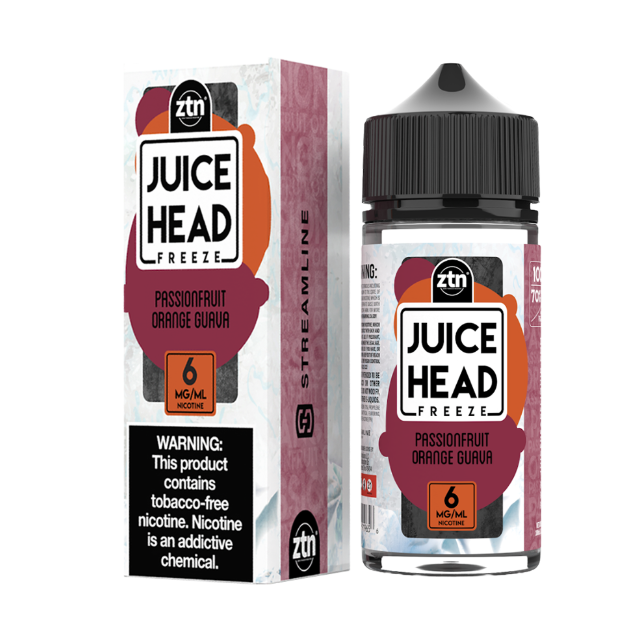 Juice Head 6mg passionfruit orange guava