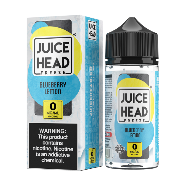 Juice Heads 0 mg frozen blueberry lemon