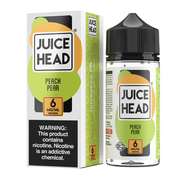 Juice head 6mg Peach pear